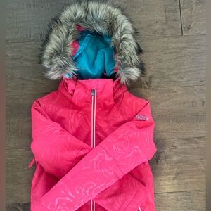 Roxy Pink Winter Ski Jacket